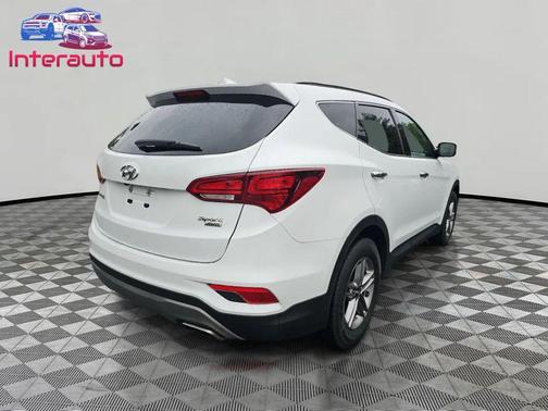 Frost White Pearl 2017 Hyundai Santa Fe Sport 2.4L