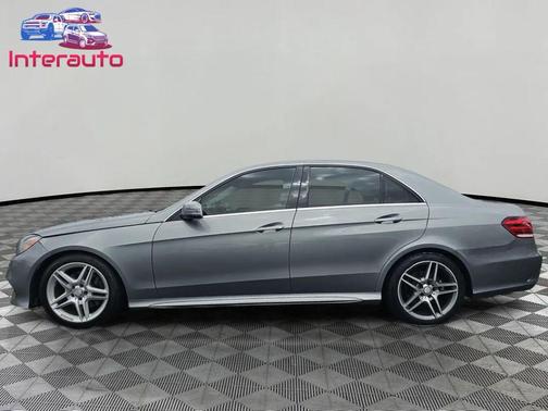 Gray 2014 Mercedes-Benz E-Class E 350 4MATIC Sedan 4D