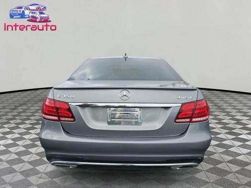 Gray 2014 Mercedes-Benz E-Class E 350 4MATIC Sedan 4D