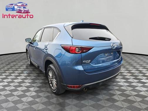 Blue 2017 Mazda CX-5 Touring