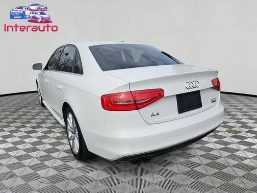 White 2015 Audi A4 2.0T Premium Plus