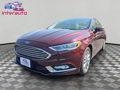 Burgundy 2017 Ford Fusion Energi SE Luxury