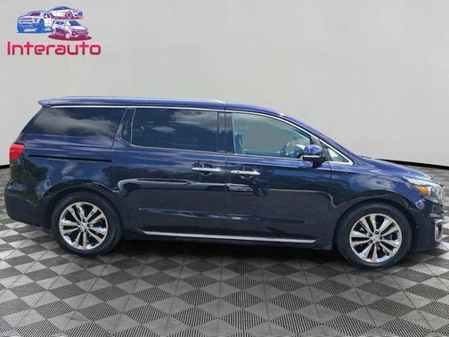 Celestial Blue 2018 Kia Sedona SX