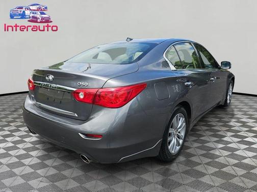 Graphite Shadow 2015 INFINITI Q50 Premium