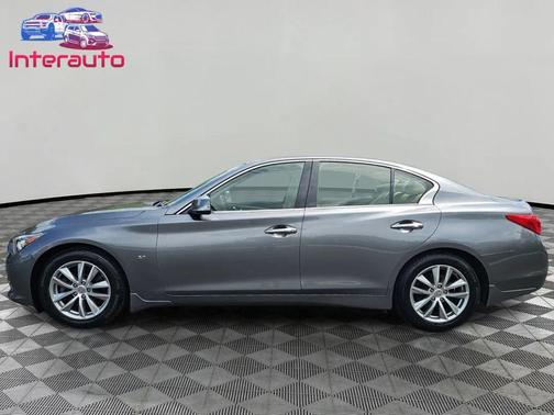 Graphite Shadow 2015 INFINITI Q50 Premium