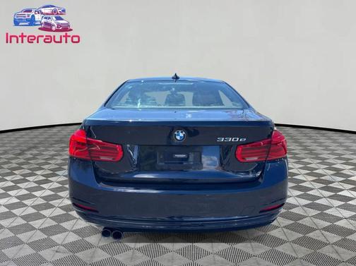 Blue 2017 BMW 330e iPerformance