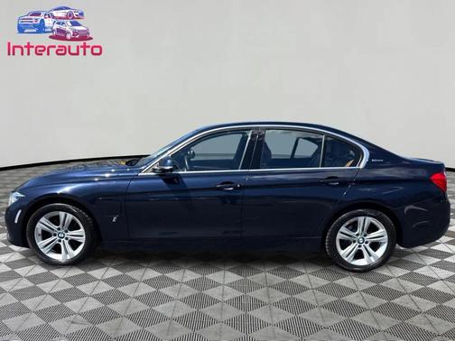 Blue 2017 BMW 330e iPerformance