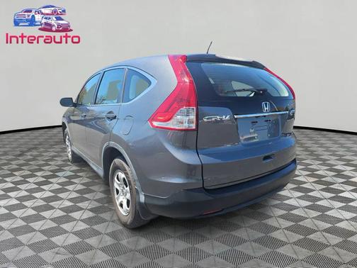 Gray 2014 Honda CR-V LX