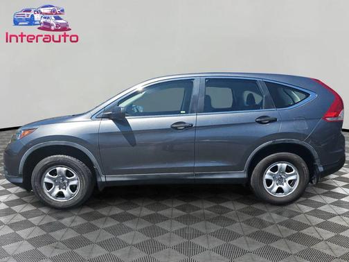 Gray 2014 Honda CR-V LX