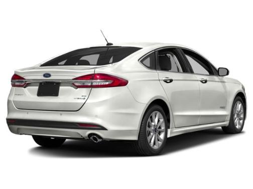 White 2018 Ford Fusion Hybrid SE