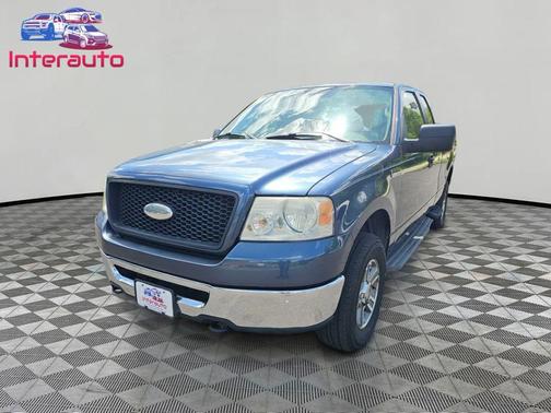 Blue 2006 Ford F-150 XLT
