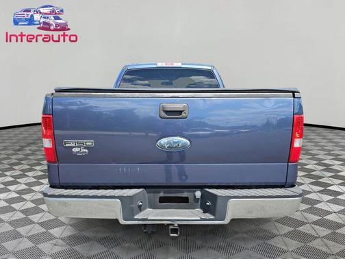 Blue 2006 Ford F-150 XLT