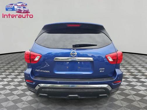 Caspian Blue 2018 Nissan Pathfinder SV