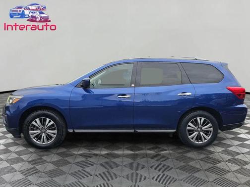 Caspian Blue 2018 Nissan Pathfinder SV