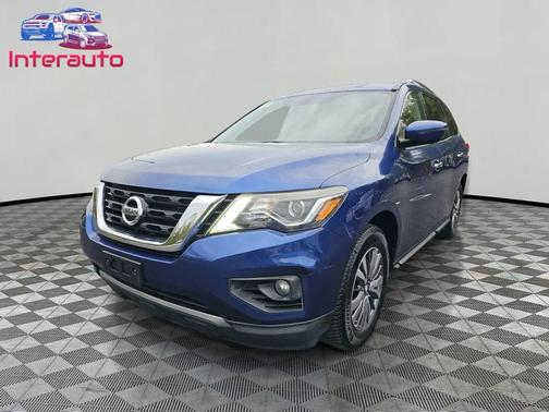 Caspian Blue 2018 Nissan Pathfinder SV