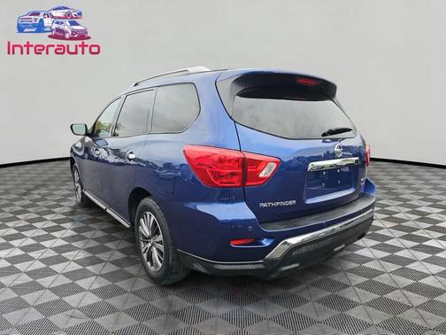 Caspian Blue 2018 Nissan Pathfinder SV