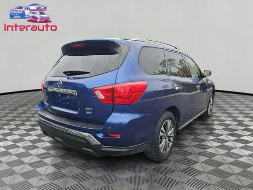 Caspian Blue 2018 Nissan Pathfinder SV