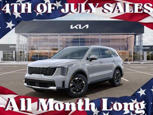 Gray 2026 Kia Sorento S