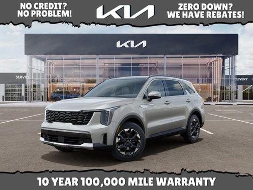Ivory Silver 2026 Kia Sorento S