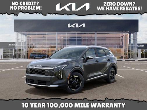Gravity Gray 2026 Kia Sportage Hybrid EX SUV