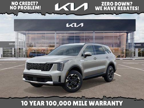 Ivory Silver 2026 Kia Sorento S