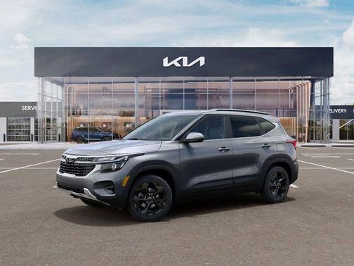 Steel Gray 2026 Kia Seltos EX