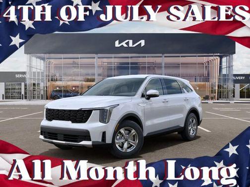 Glacial White Pearl 2026 Kia Sorento LX