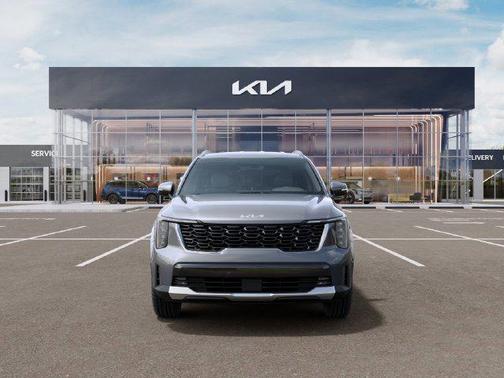 Steel Gray 2026 Kia Sorento Hybrid EX