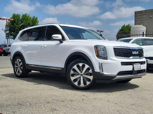Glacial White Pearl 2022 Kia Telluride EX