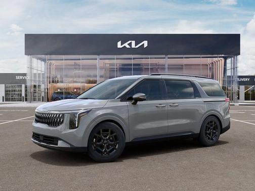 Ceramic Silver 2027 Kia Carnival Hybrid EX