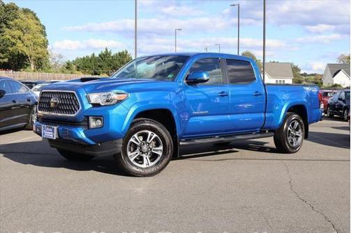 Blazing Blue Pearl 2018 Toyota Tacoma TRD Sport Truck