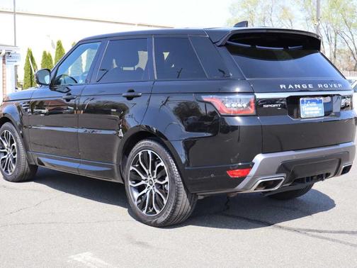 Santorini Black Metallic 2020 Land Rover Range Rover Sport Turbo i6 MHEV HSE