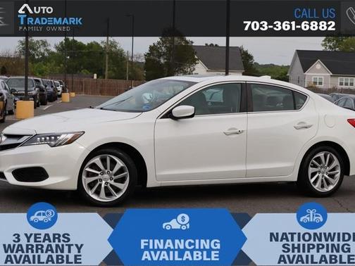 Bellanova White Pearl 2018 Acura ILX Sedan w/Premium Pkg