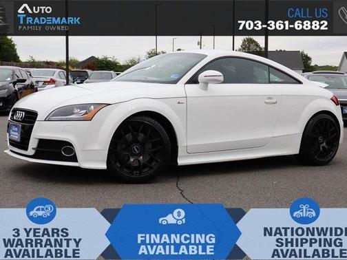 Ibis White 2013 Audi TT 2dr Cpe S tronic quattro 2.0T Premium Plus
