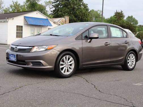 Urban Titanium Metallic 2012 Honda Civic 4dr Auto EX-L
