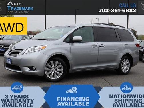 2017 Toyota Sienna Limited AWD 7-Passenger (Natl)