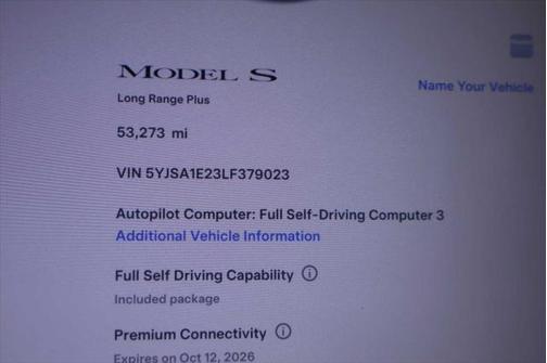 2020 Tesla Model S Long Range Plus