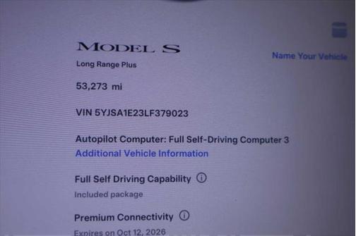 2020 Tesla Model S Long Range Plus