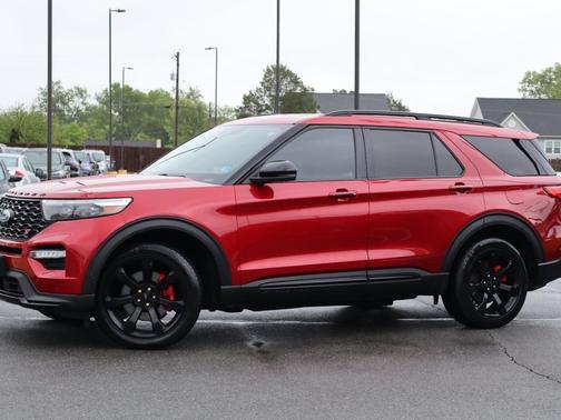 Rapid Red Metallic Tinted Clearcoat 2021 Ford Explorer ST 4WD