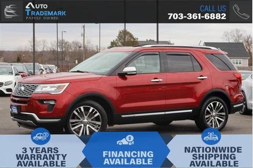 2018 Ford Explorer Platinum