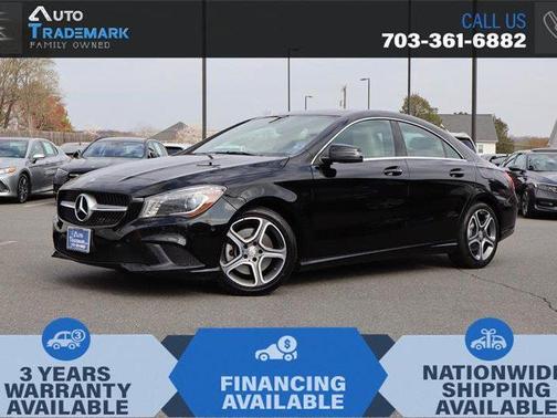 Night Black 2014 Mercedes-Benz CLA-Class 4dr Sdn CLA 250 FWD