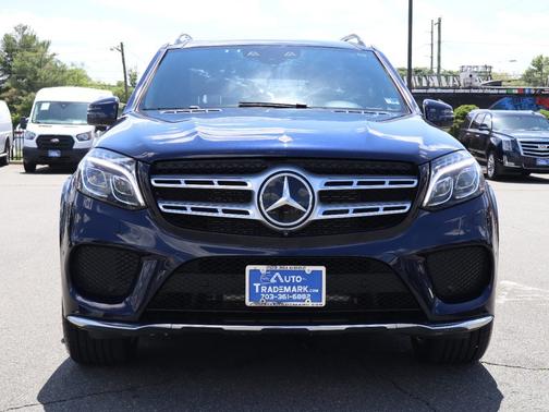Brilliant Blue Metallic 2018 Mercedes-Benz GLS 550 GLS 550 4MATIC SUV