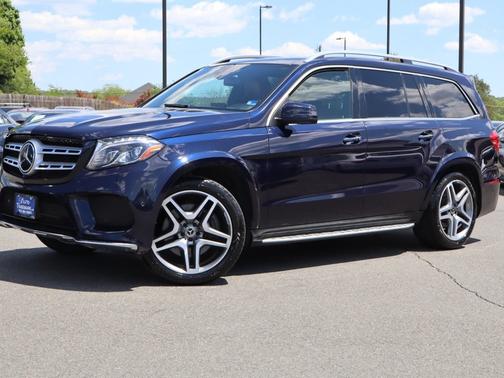 Brilliant Blue Metallic 2018 Mercedes-Benz GLS 550 GLS 550 4MATIC SUV