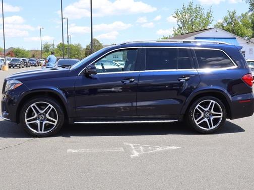 Brilliant Blue Metallic 2018 Mercedes-Benz GLS 550 GLS 550 4MATIC SUV