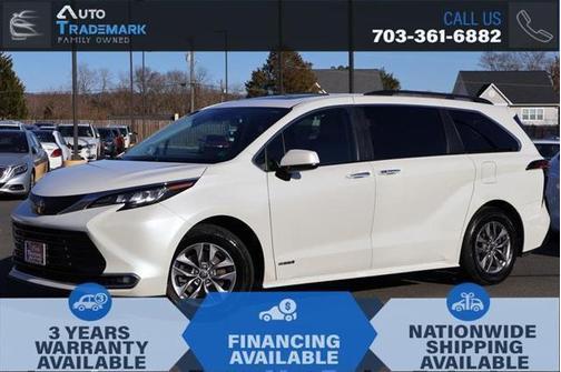 2021 Toyota Sienna XLE 7 Passenger