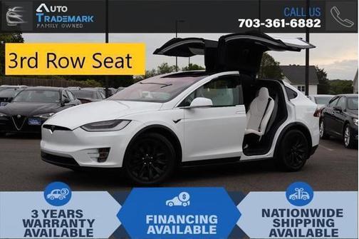 2018 Tesla Model X 75D 4 DOOR SUV ELECTRIC