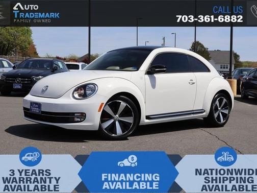 Candy White 2013 Volkswagen Beetle 2dr DSG 2.0T Turbo w/Sun/Sound PZEV *Ltd Avail*