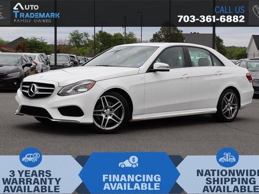 Polar White 2014 Mercedes-Benz E-Class 4dr Sdn E 350 Sport 4MATIC