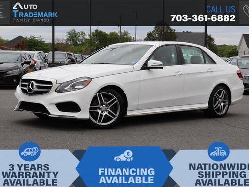 Polar White 2014 Mercedes-Benz E-Class 4dr Sdn E 350 Sport 4MATIC
