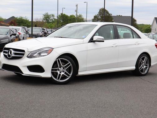 Polar White 2014 Mercedes-Benz E-Class 4dr Sdn E 350 Sport 4MATIC